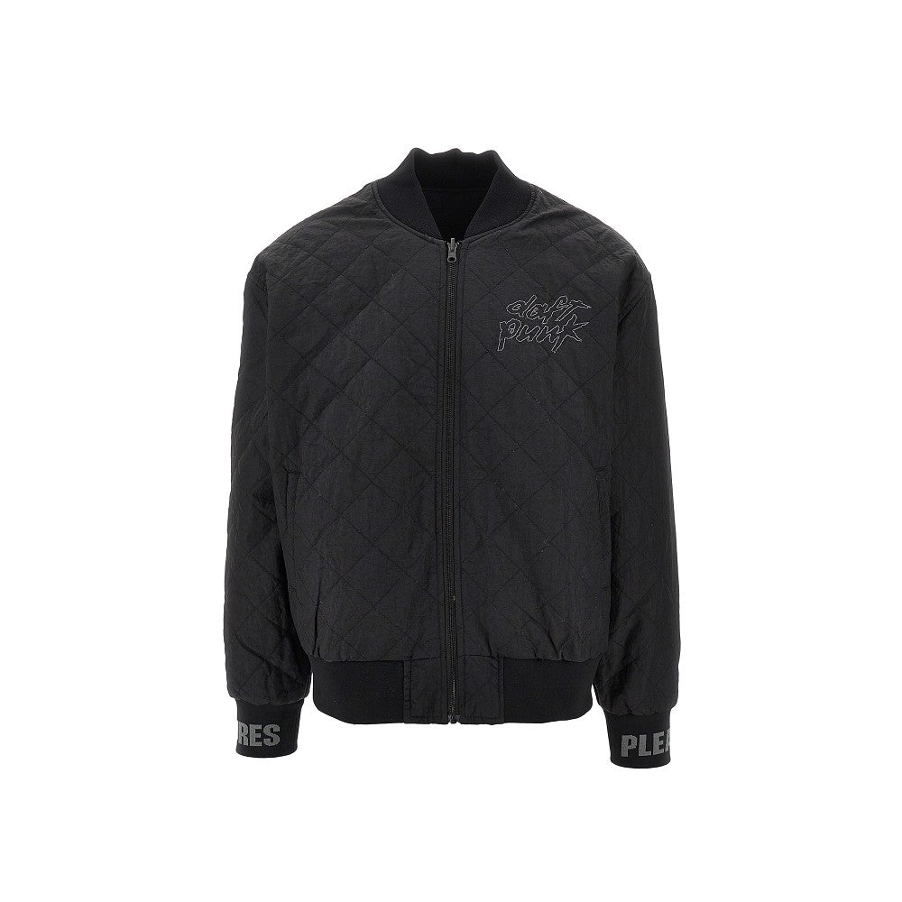 'Daft Club' reversible bomber jacket
