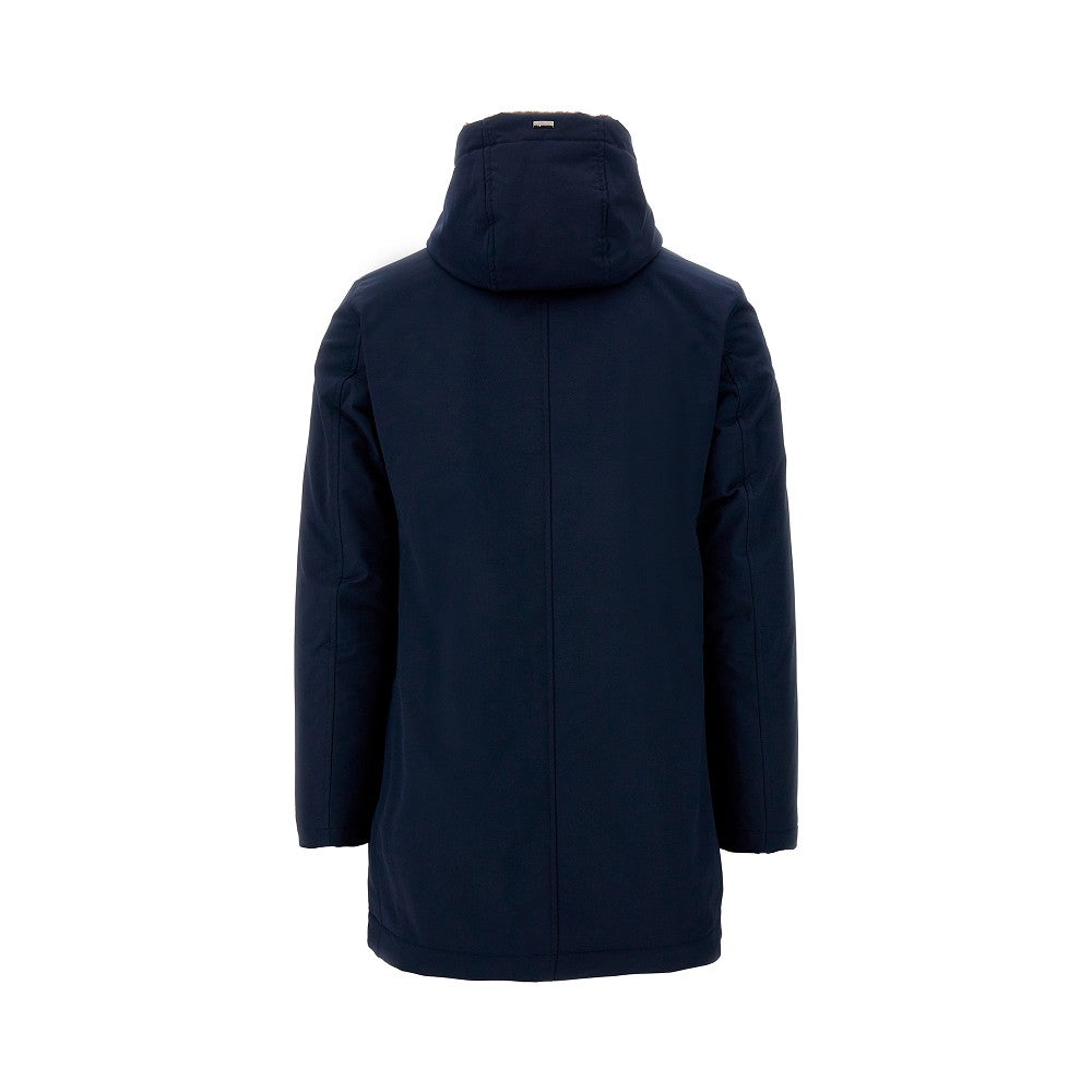 Parka con fodera in pelliccia sintetica