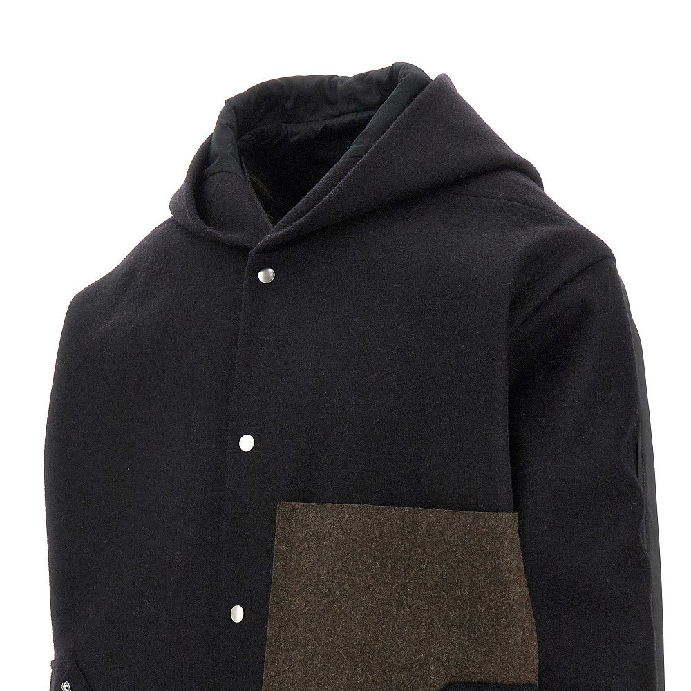 'Tour' hooded coat