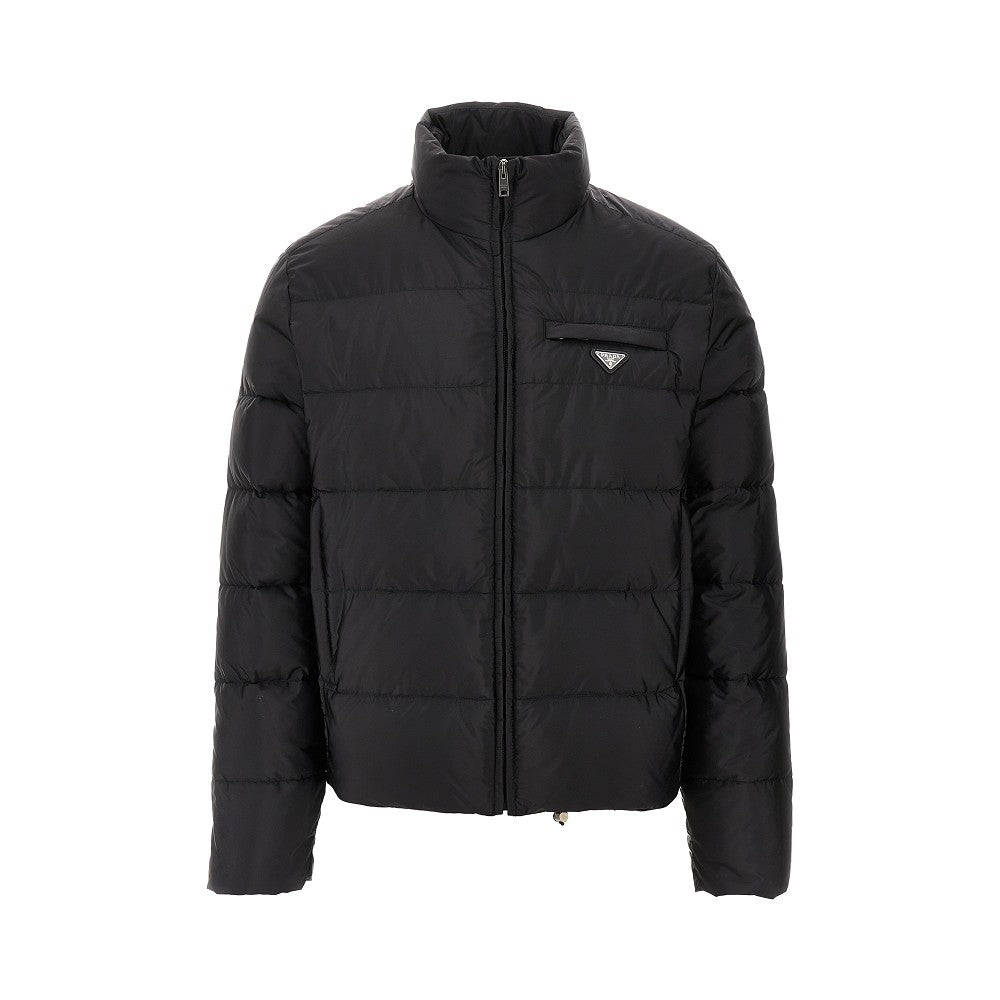Quilted Re-Nylon down jacket