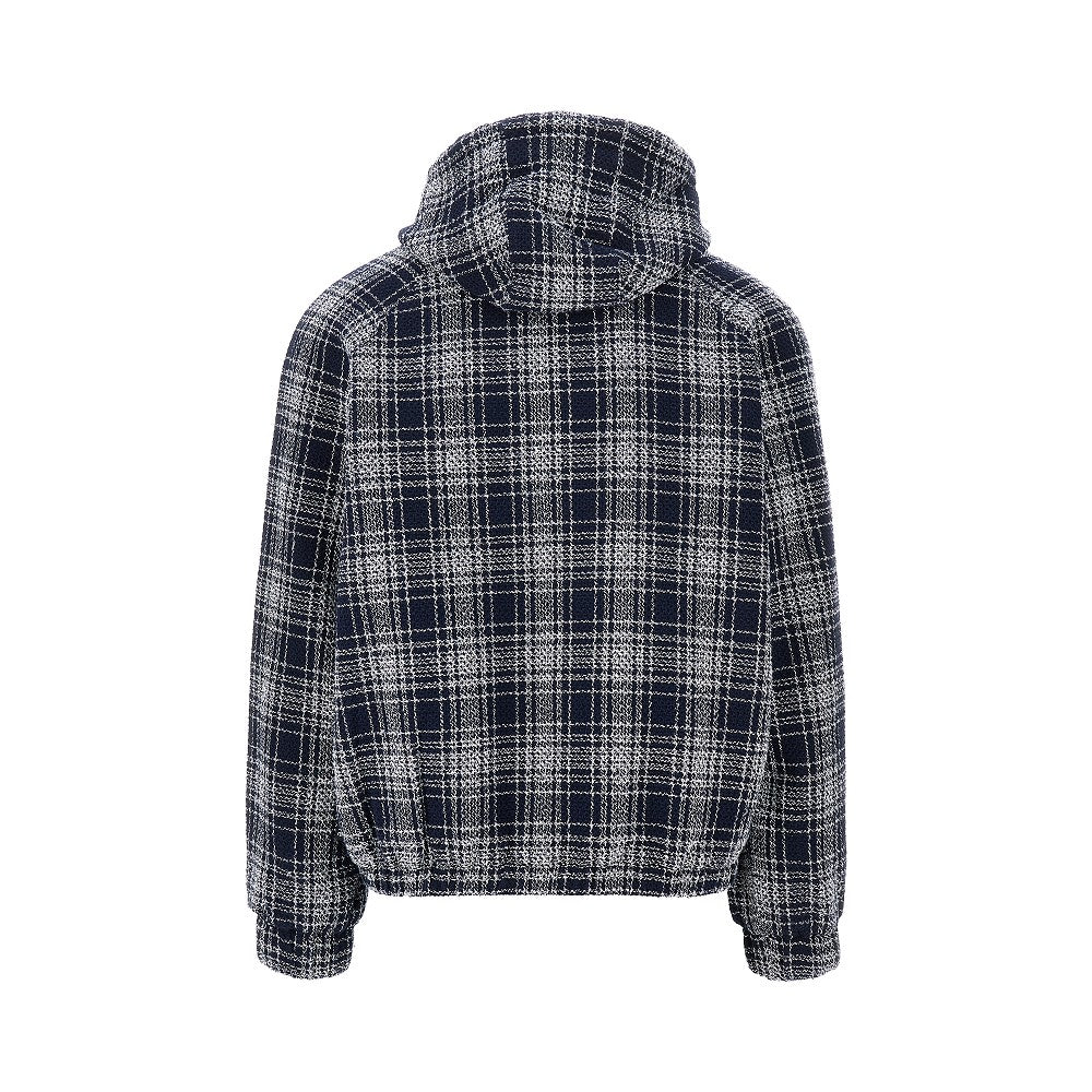 Blouson in tessuto plaid