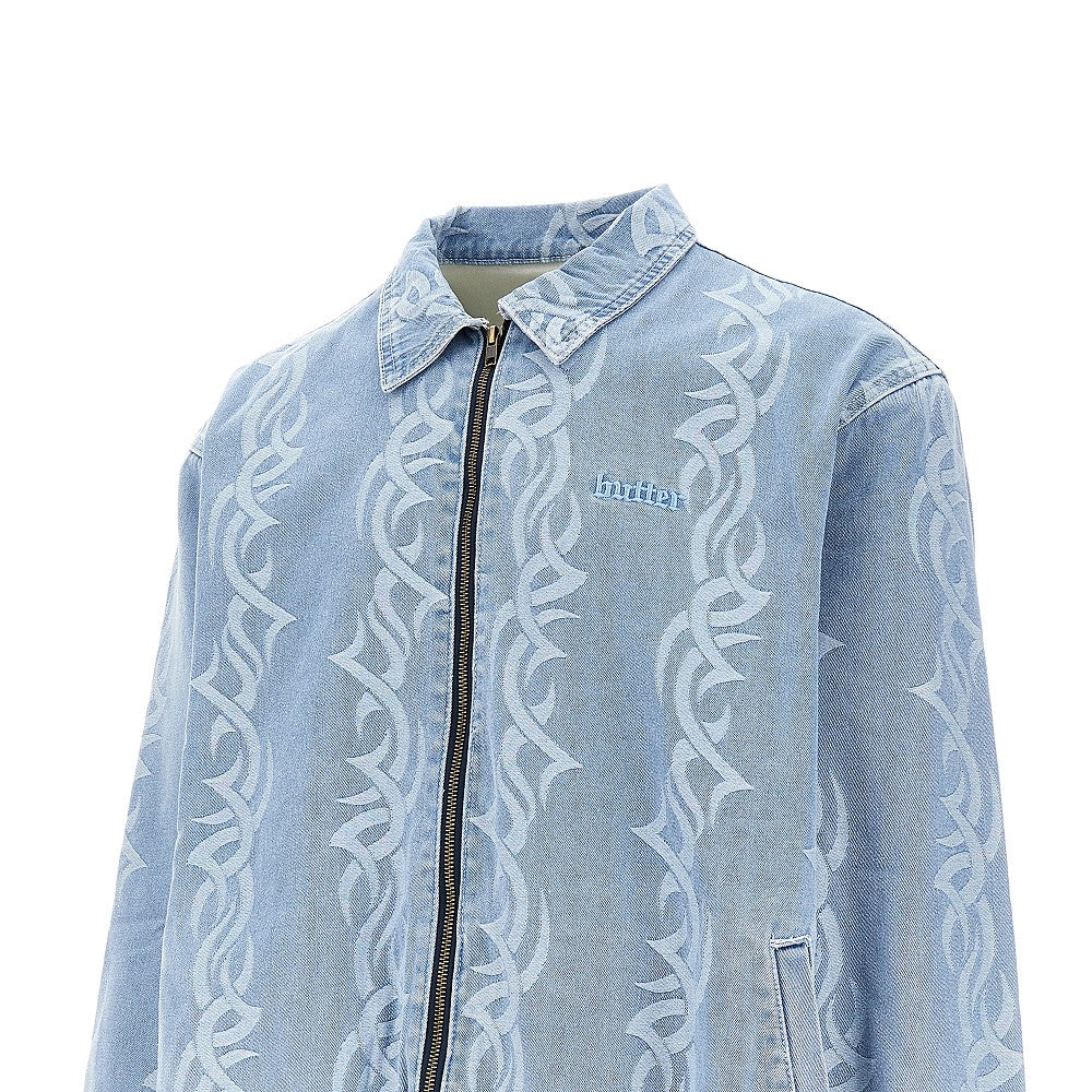 Giacca in denim Tribal