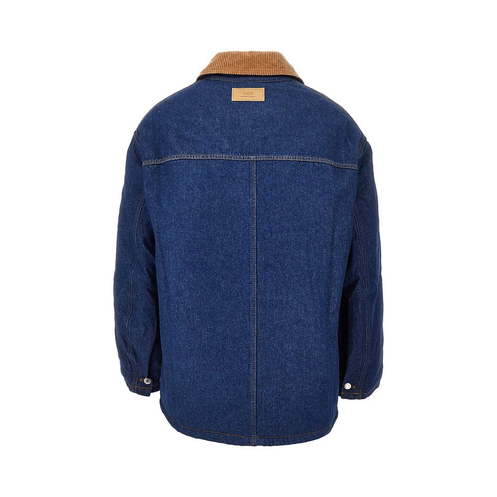 Padded denim Worker jacket