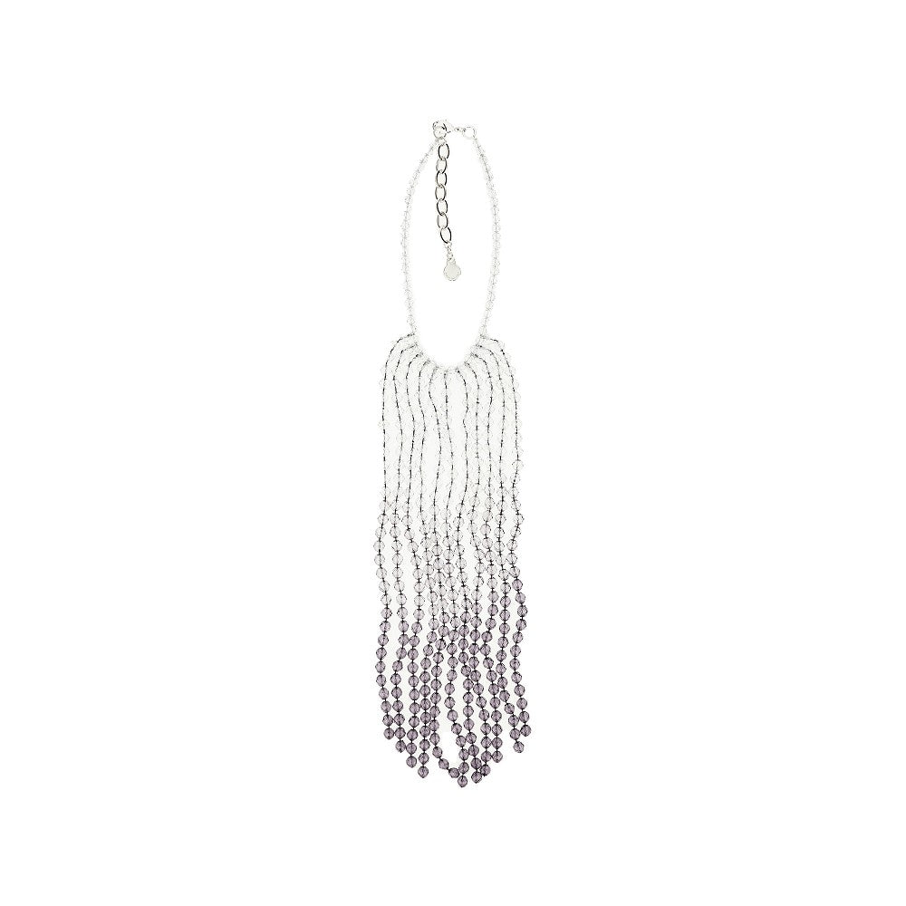 Neckace with fringes