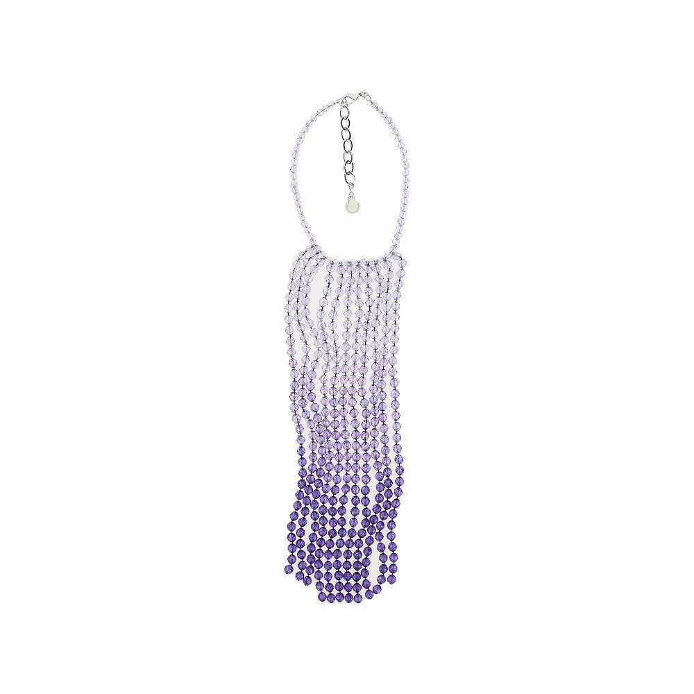 Neckace with fringes