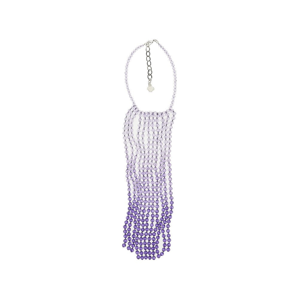 Neckace with fringes