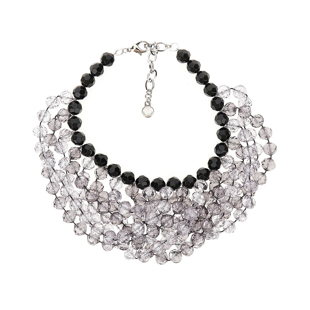 Collana multifilo in perline