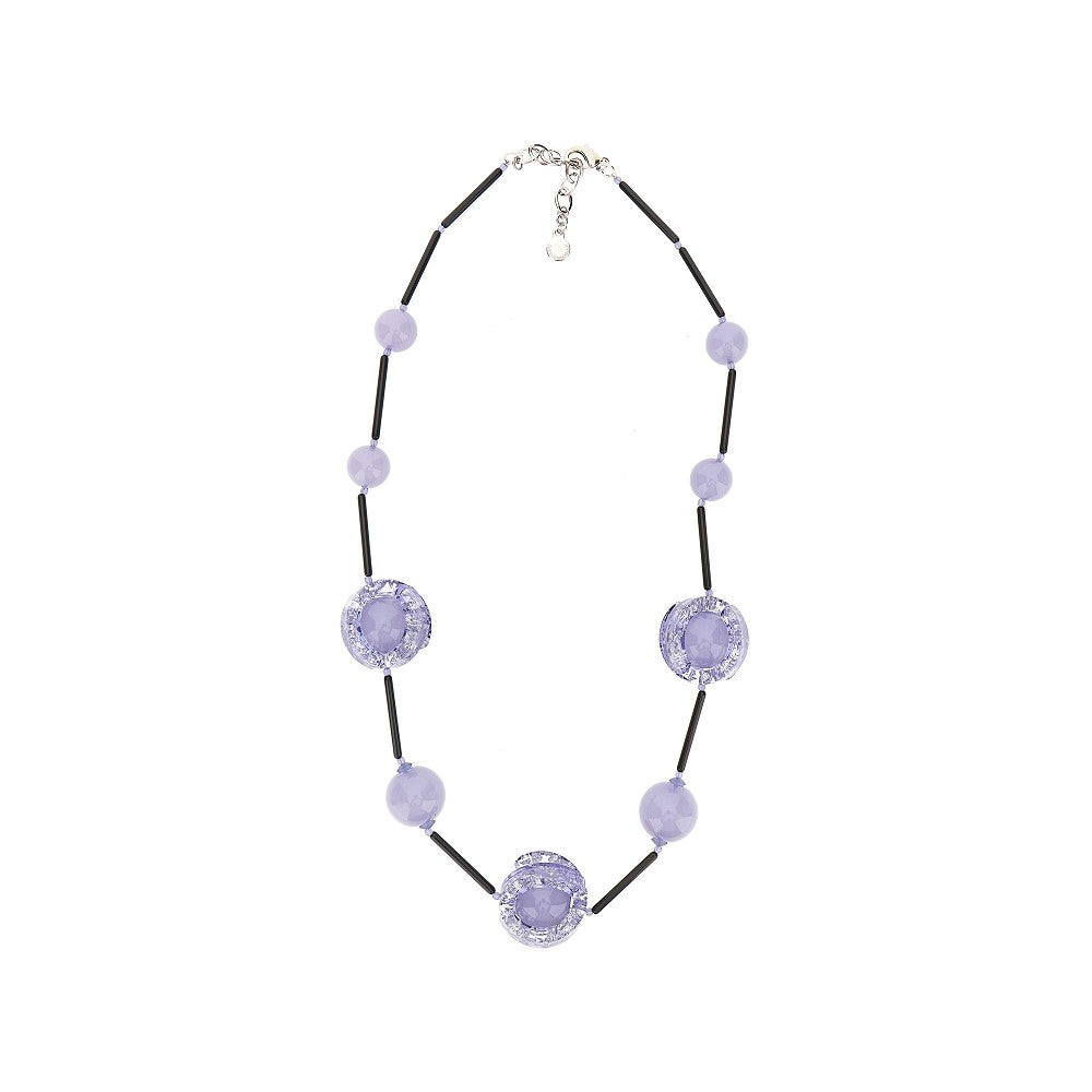 Collana con sfere satelliti