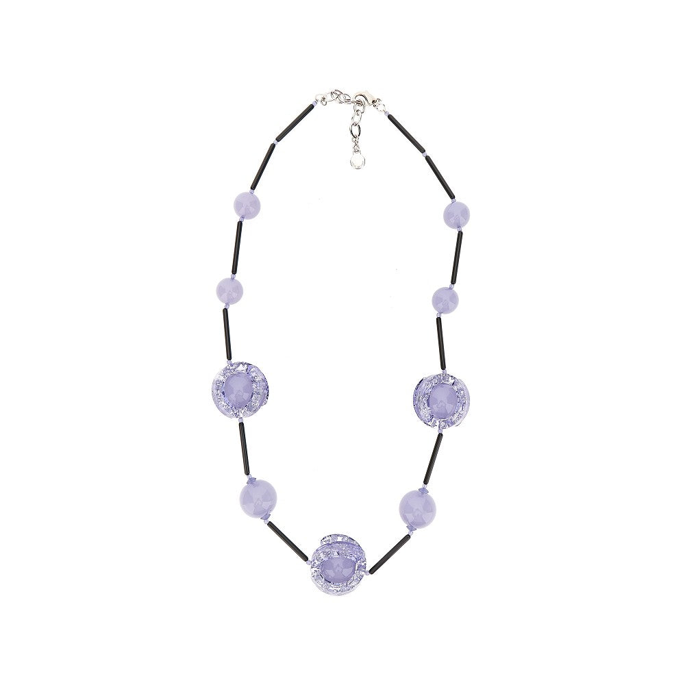Collana con sfere satelliti