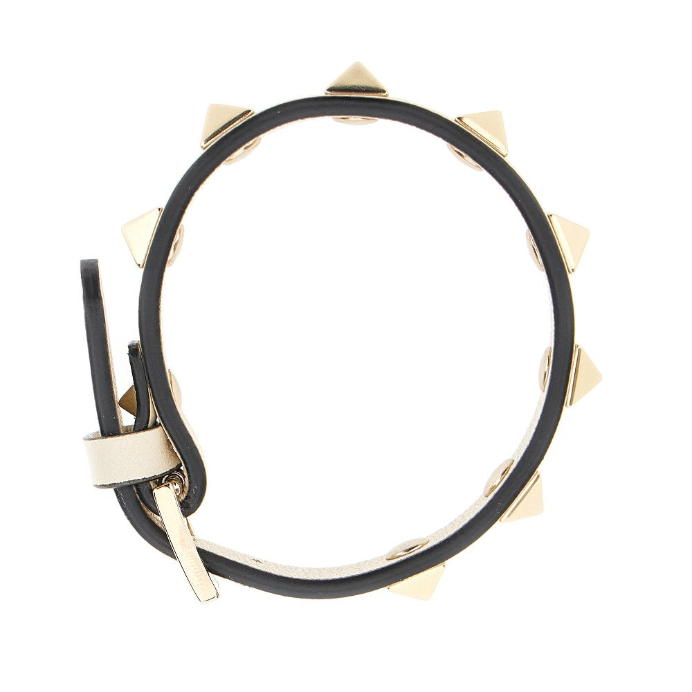 Bracciale in pelle Rockstud