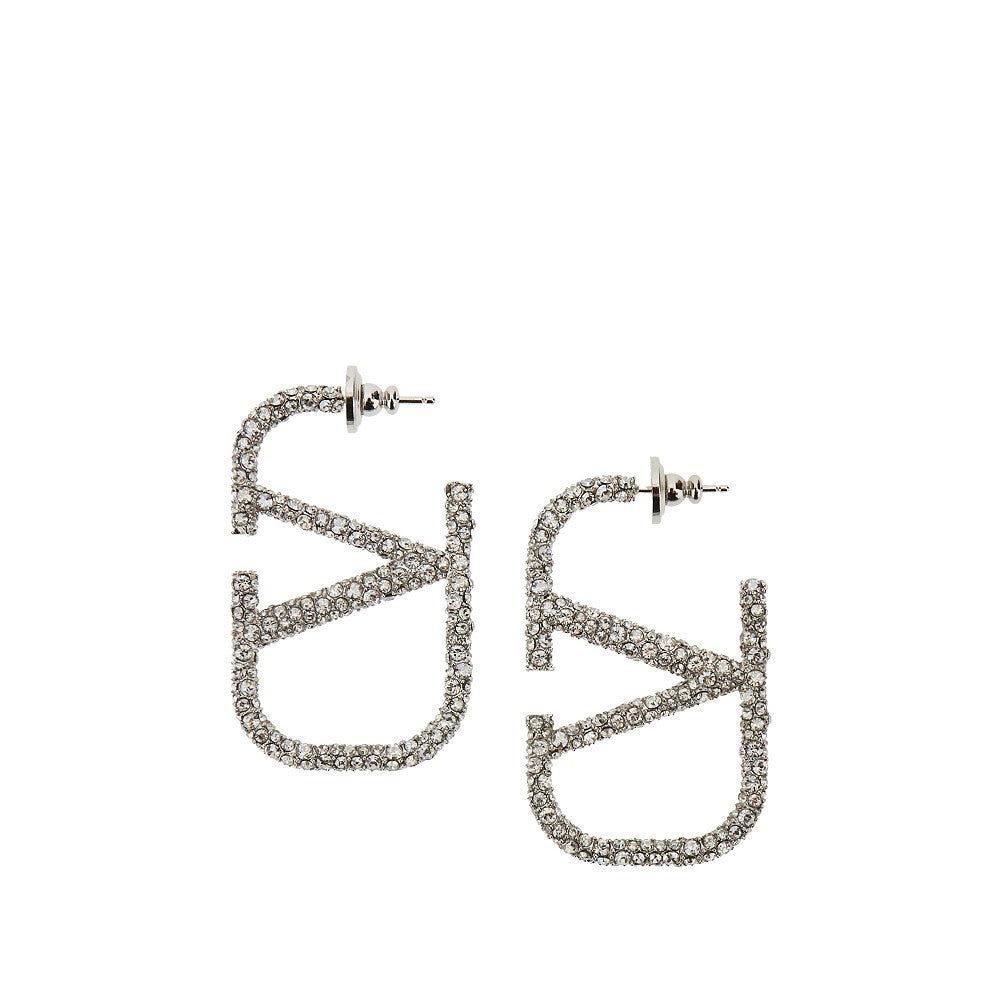 Orecchini VLogo Signature con Swarovski