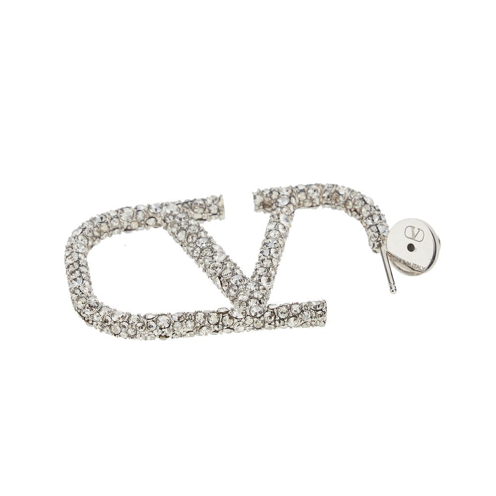 Orecchini VLogo Signature con Swarovski