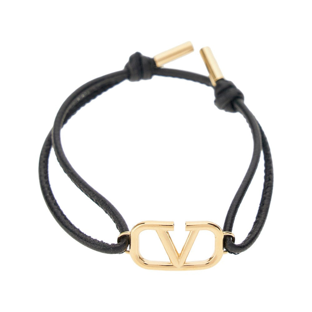 VLogo Signature leather bracelet