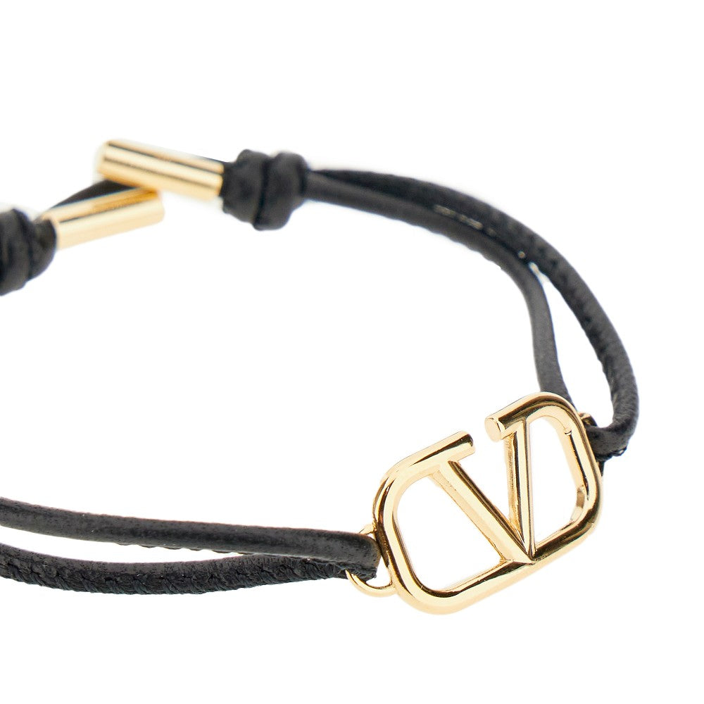 VLogo Signature leather bracelet