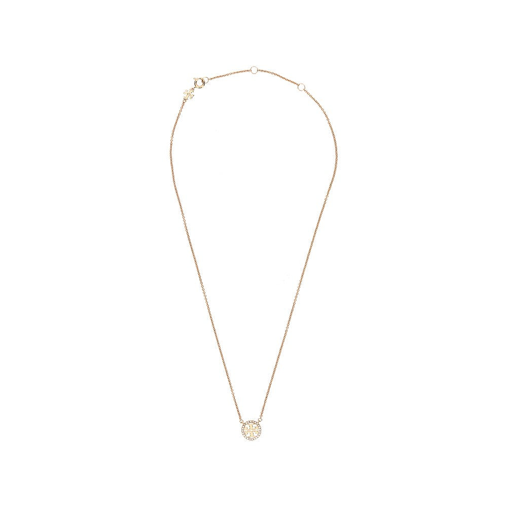 Collana con pendente pavé 'Miller'