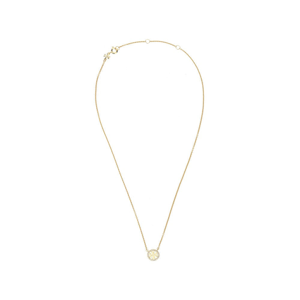 Collana con pendente pavé 'Miller'