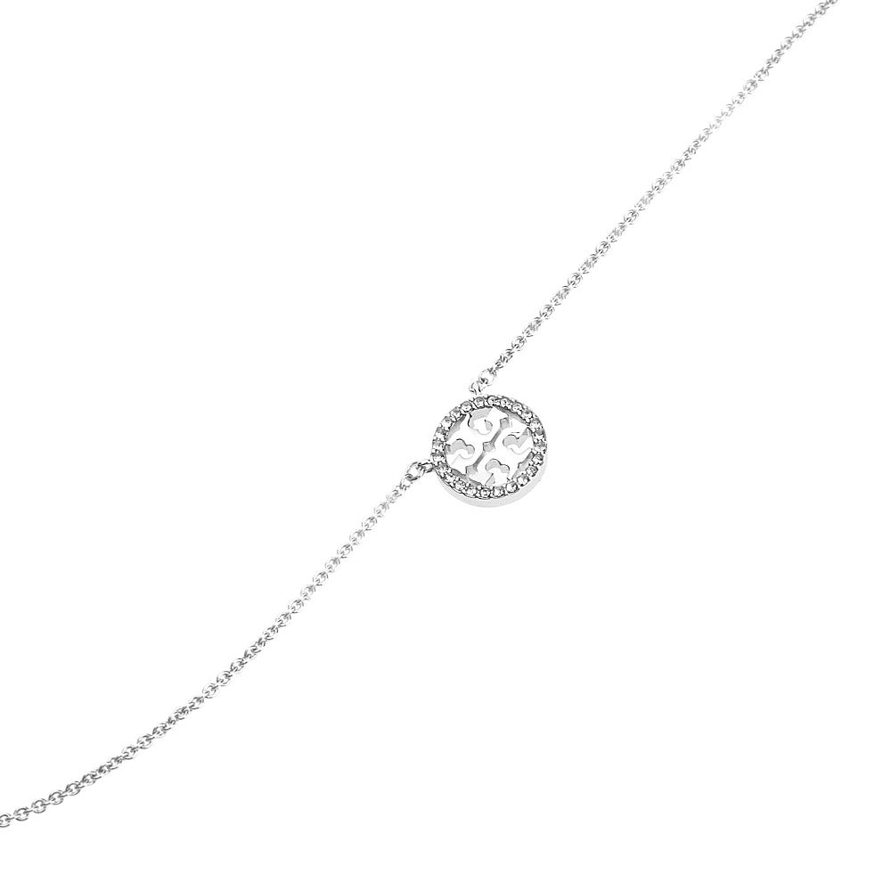 Collana con pendente pavé 'Miller'