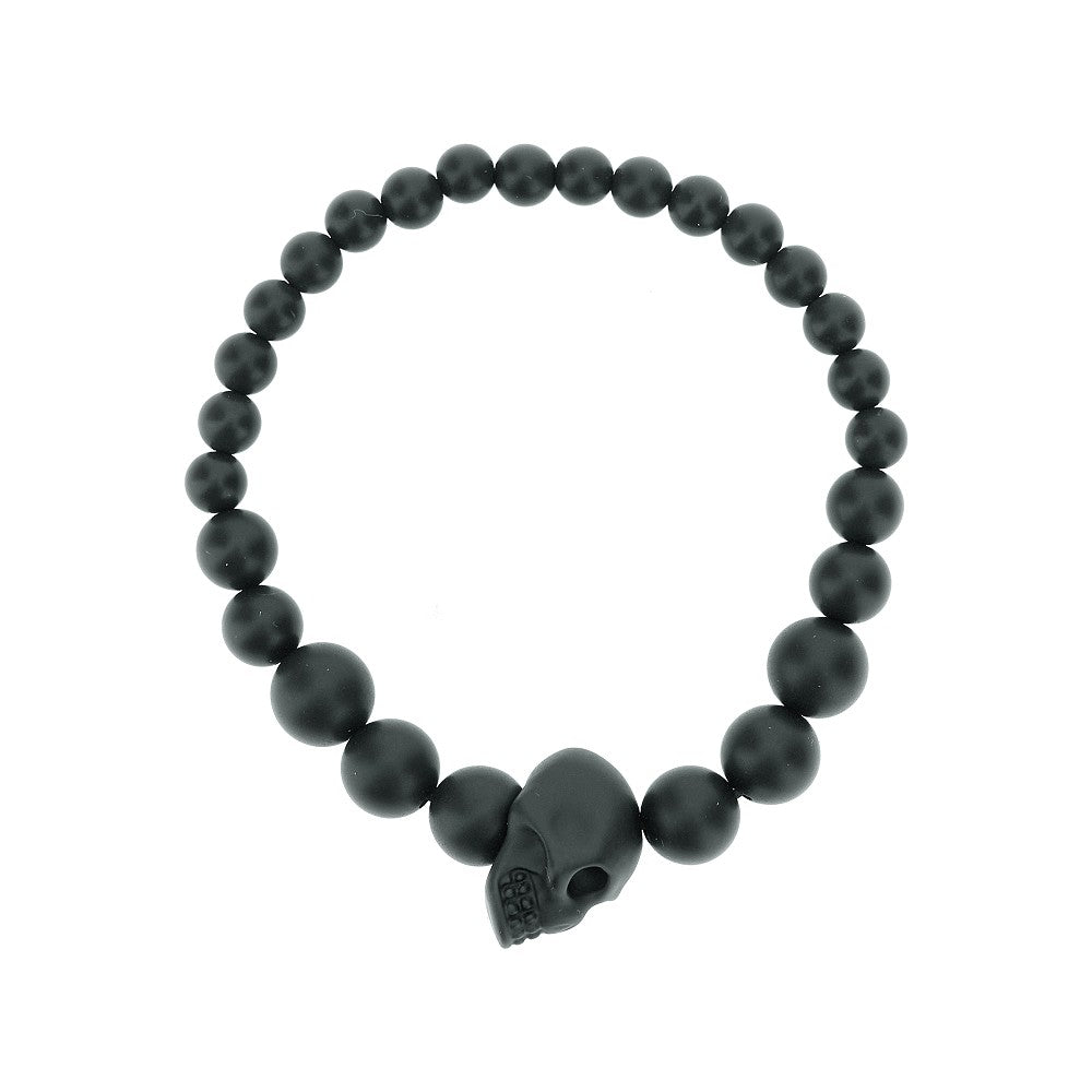 Skull resin bracelet