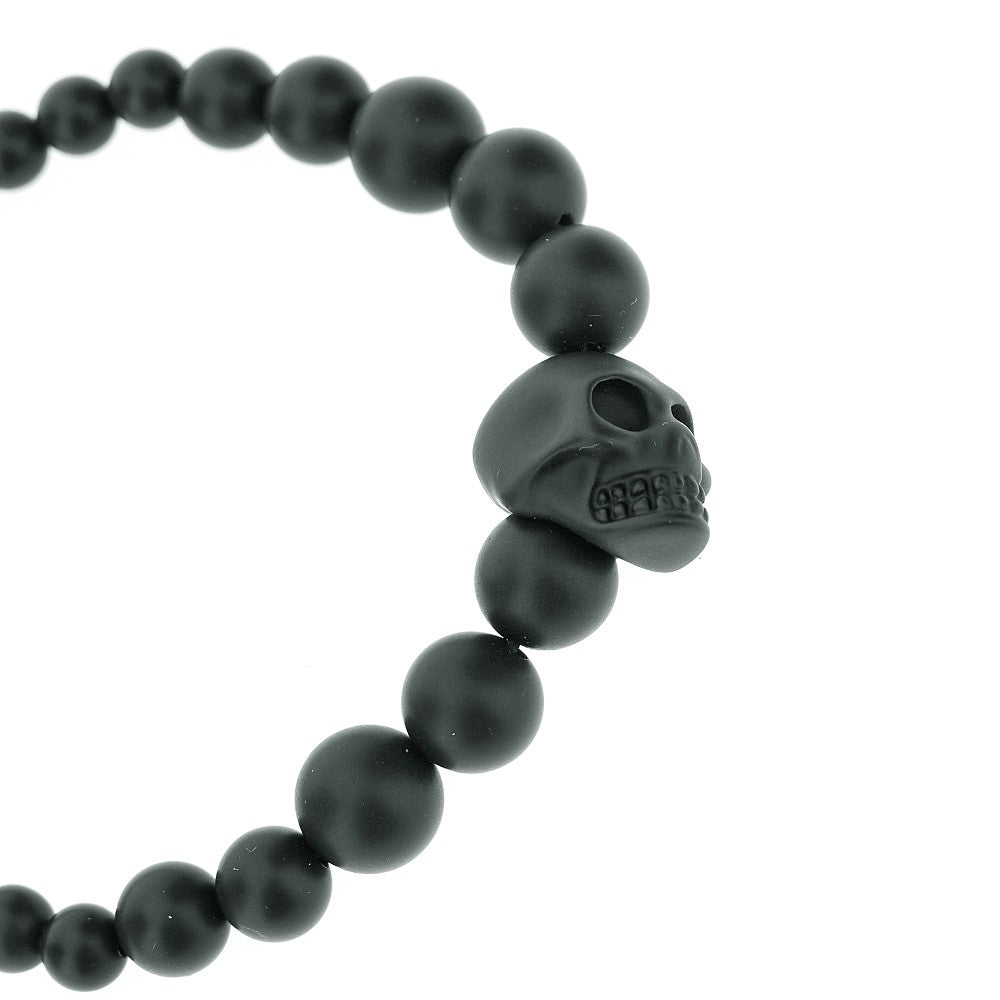 Skull resin bracelet