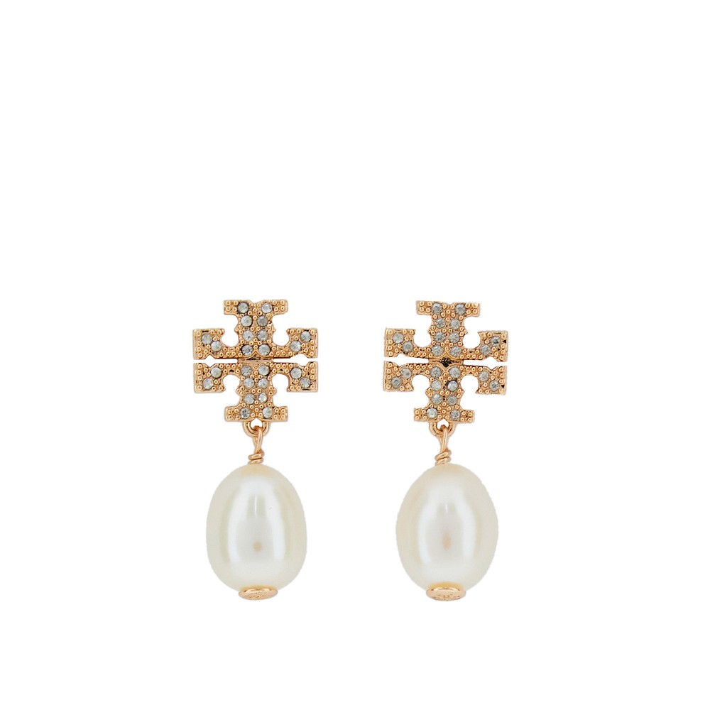 Orecchini 'Kira' pavé con perla