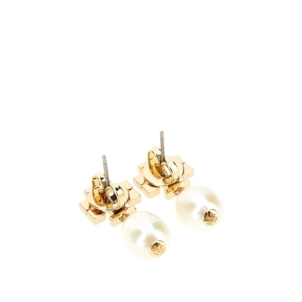 Orecchini 'Kira' pavé con perla