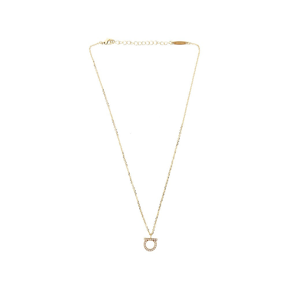 Gancini pendant necklace