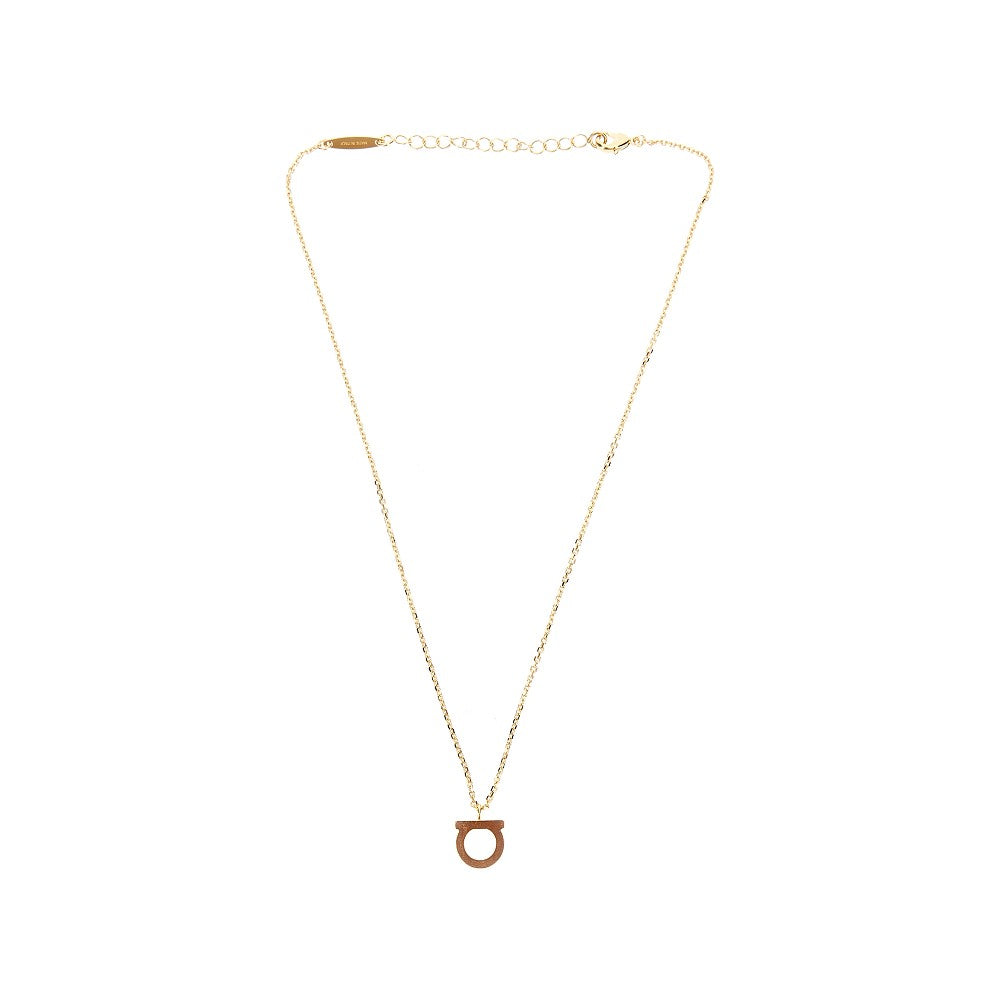 Gancini pendant necklace