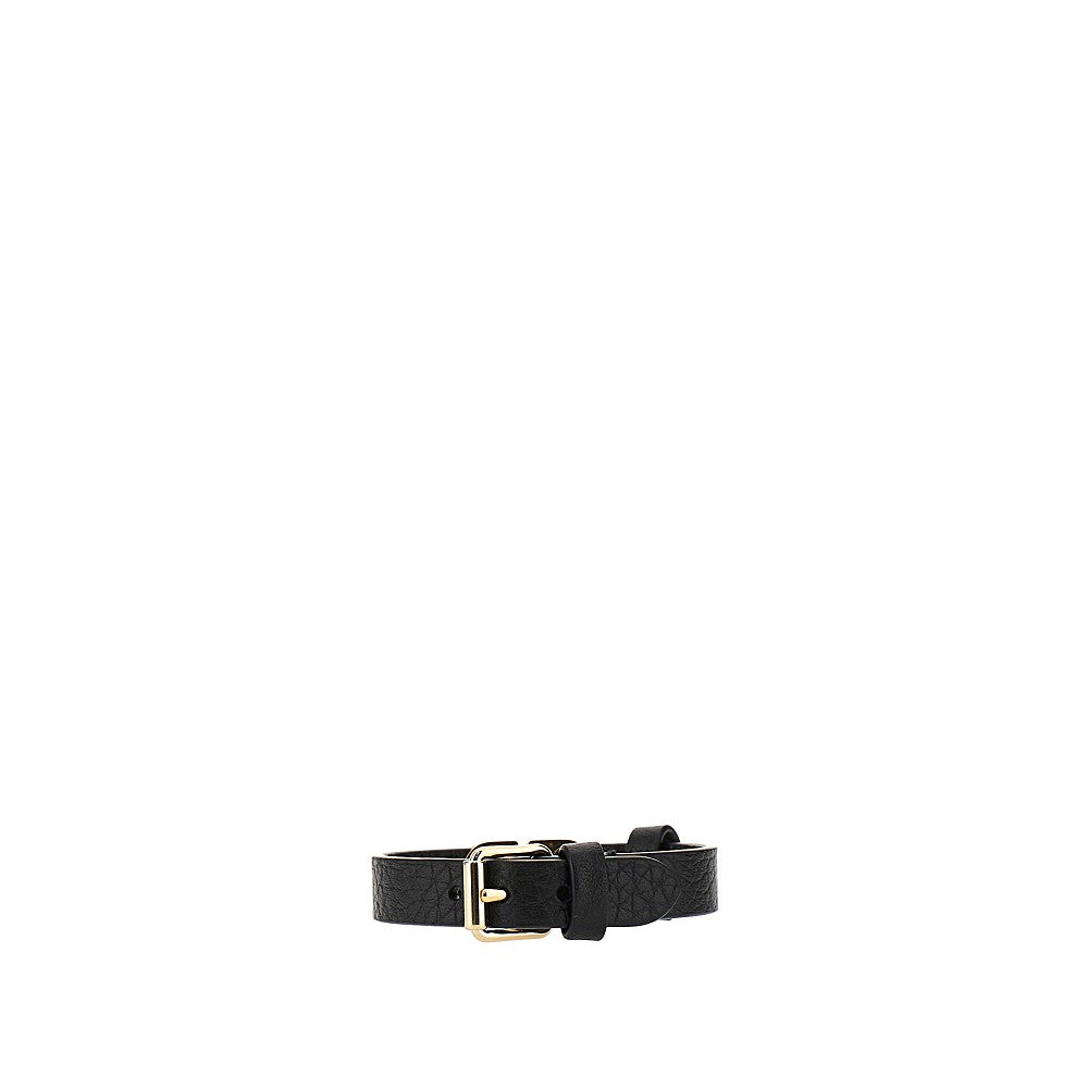 'VLogo Signature' leather bracelet