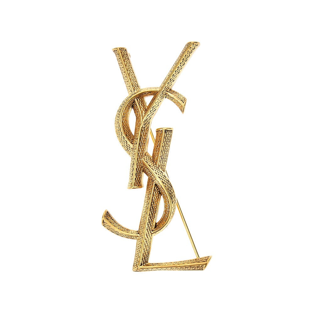 Snake texture 'Cassandre' brooch