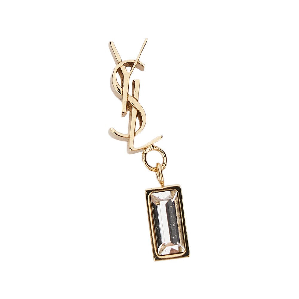 Orecchino 'Cassandre' con strass pendente
