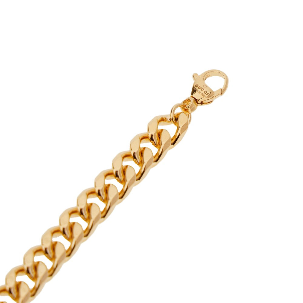 Chain necklace with lettering