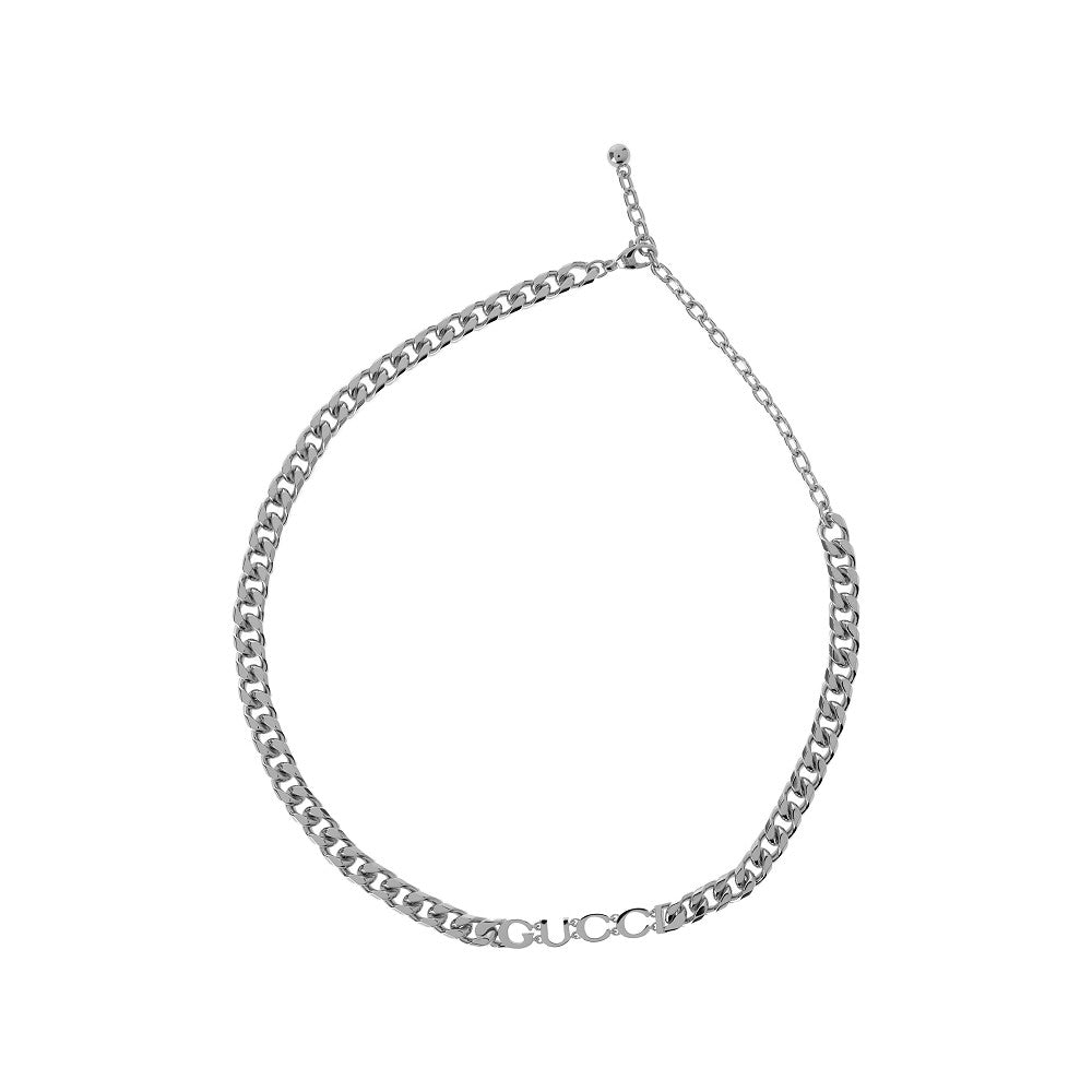 Collana a catena con lettering