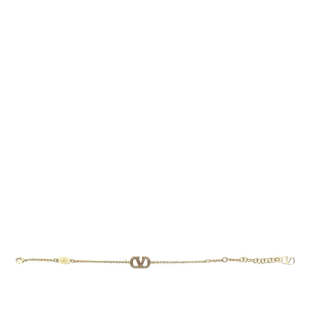 'VLogo Signature' bracelet with Swarovski®
