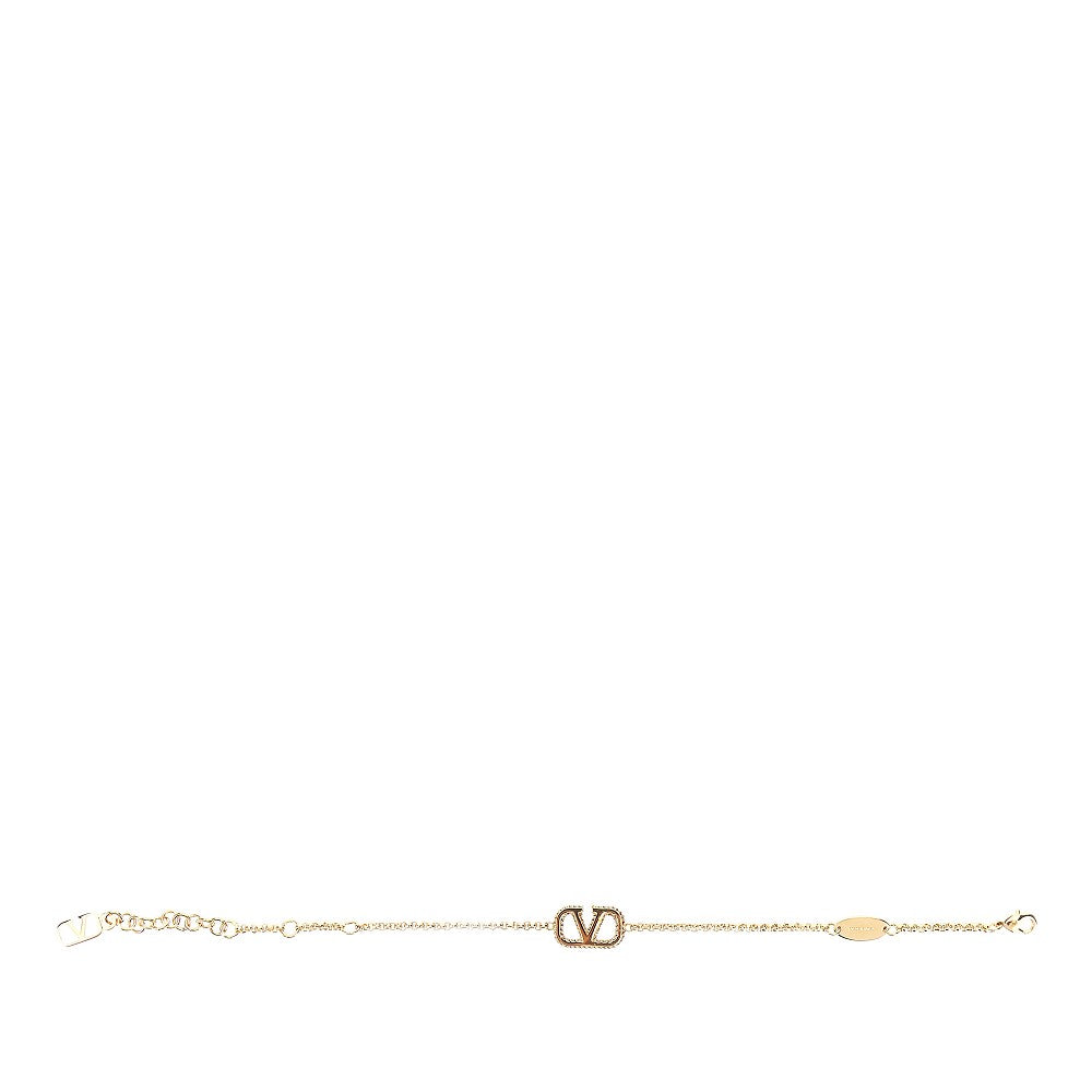 'VLogo Signature' bracelet with Swarovski®