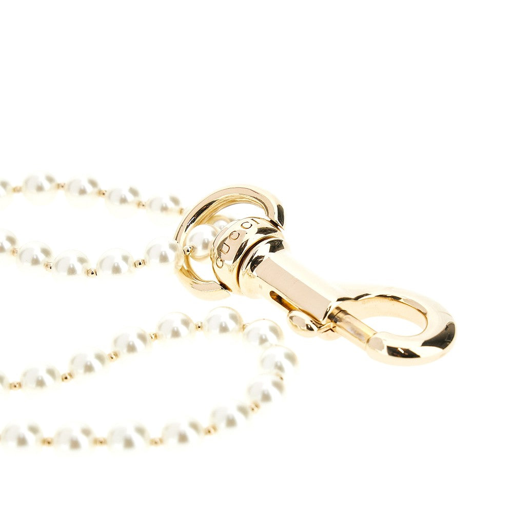 Collana di perle con moschettone
