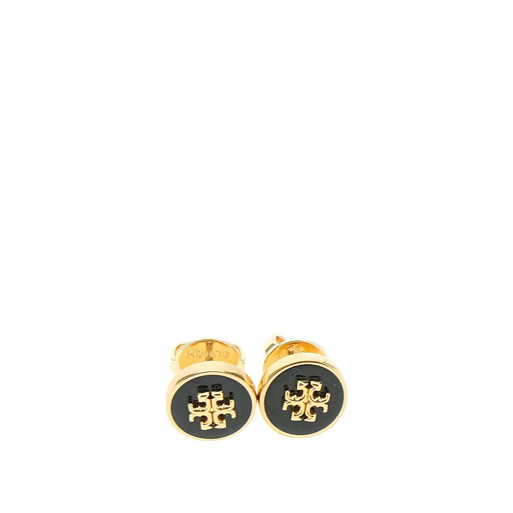 'Kira' enameled earrings