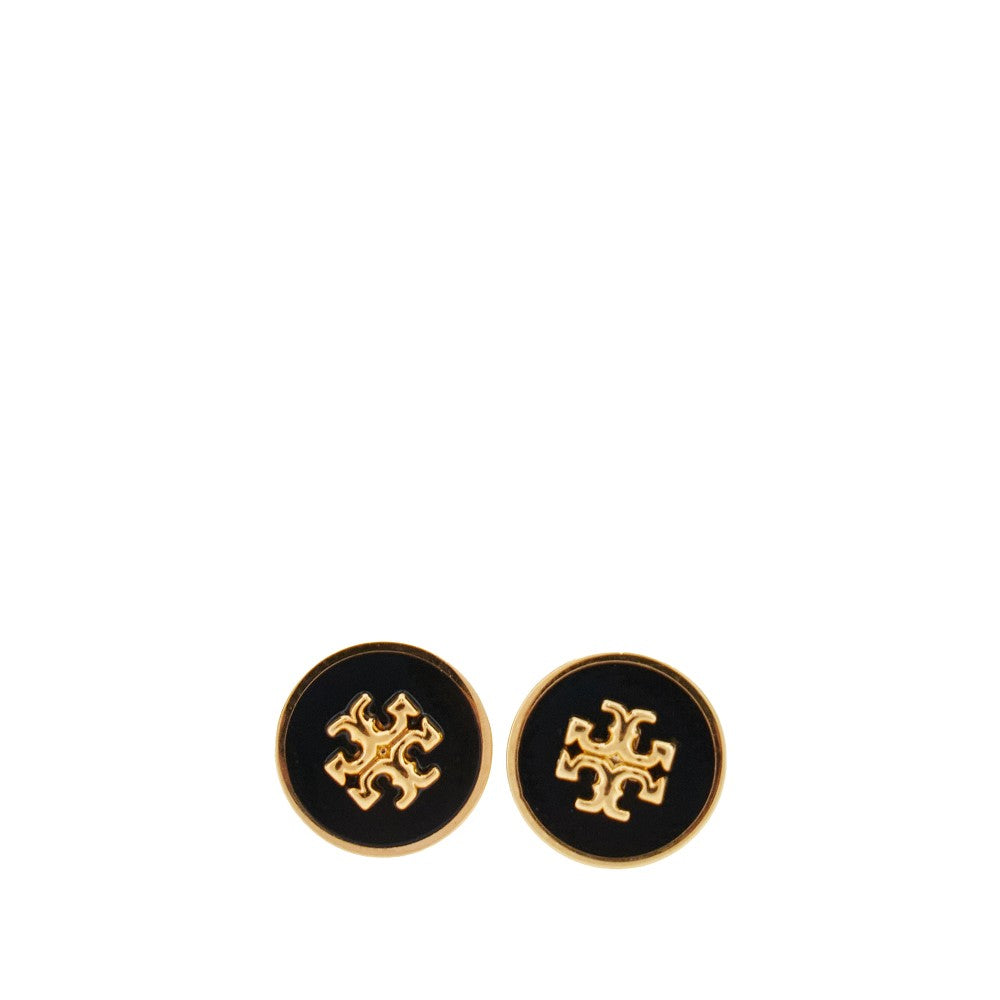 'Kira' enameled earrings