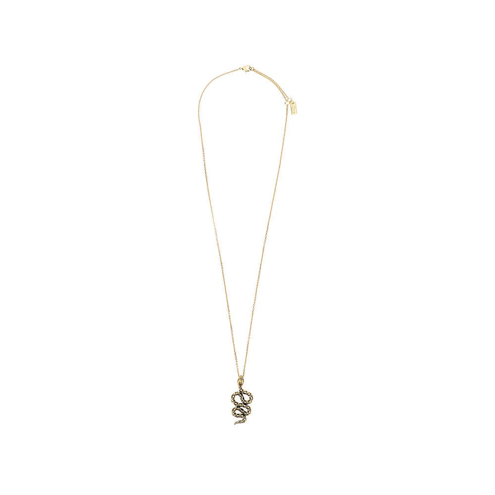 Collana con charm serpente