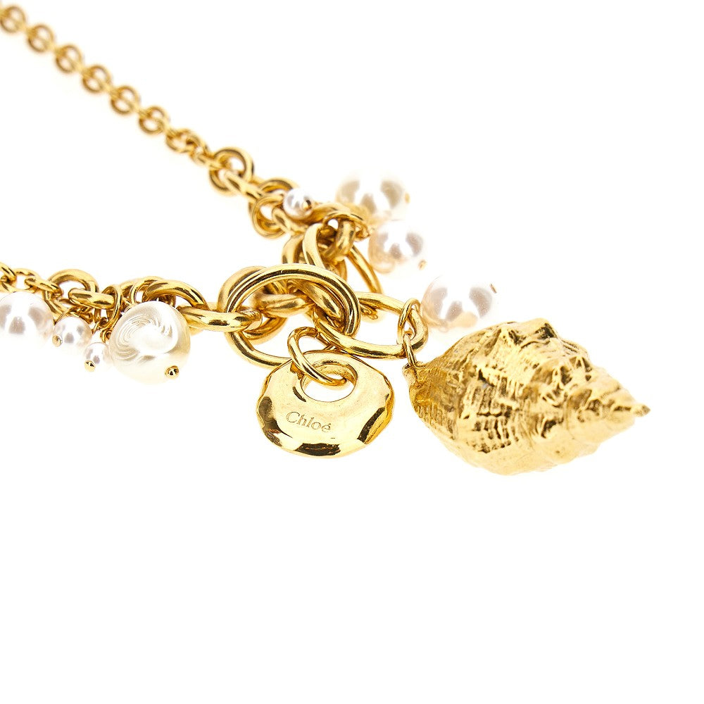 'Chloé Shells' charm necklace