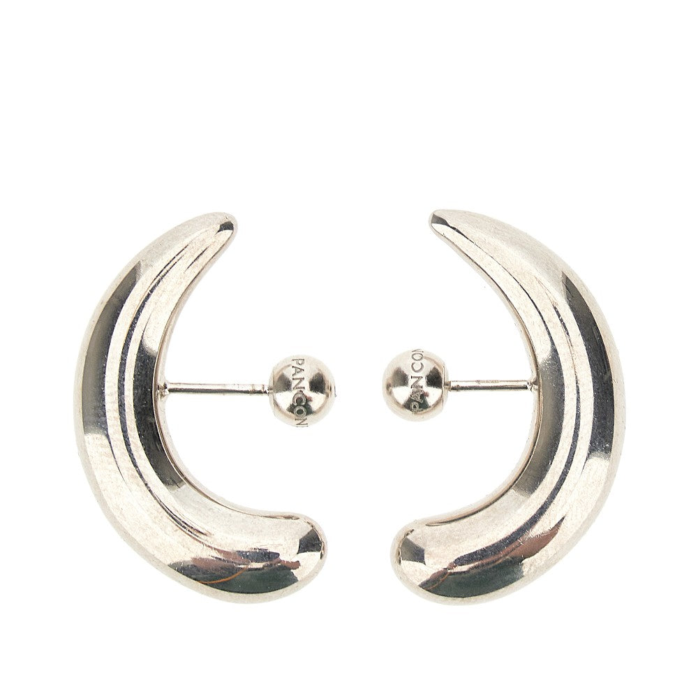 Orecchini 'Half Moon Hoops'