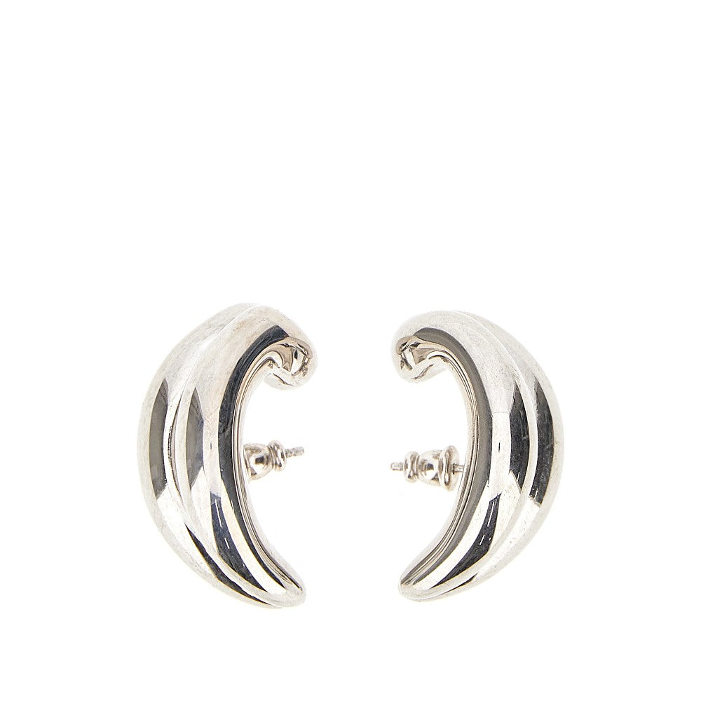 Orecchini 'Double Moon Hoops'