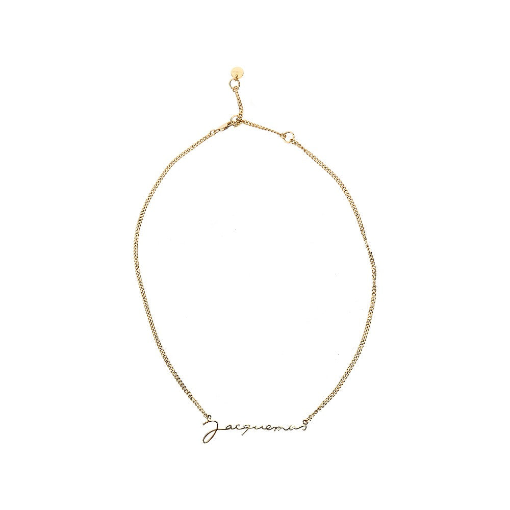 Collana a catena con logo