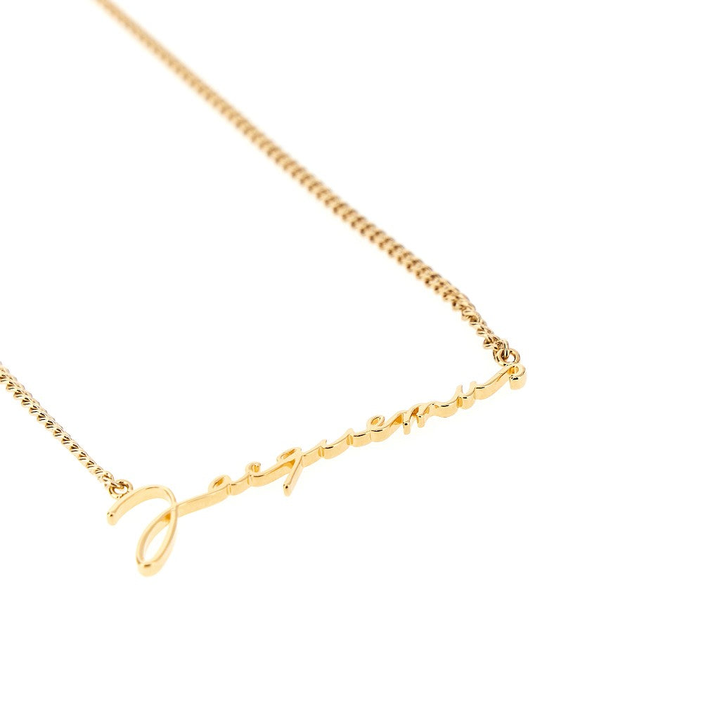 Collana a catena con logo