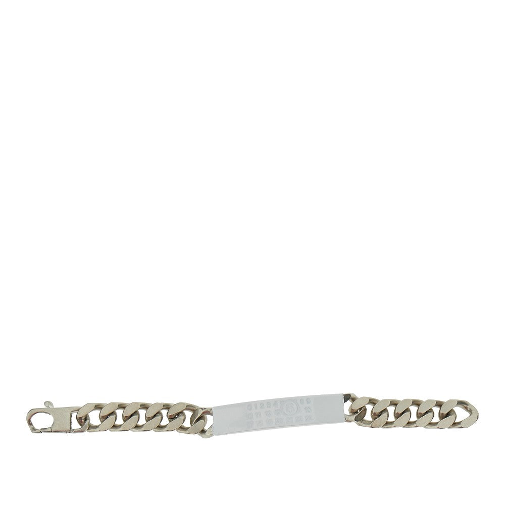 Bracciale con placchetta logo