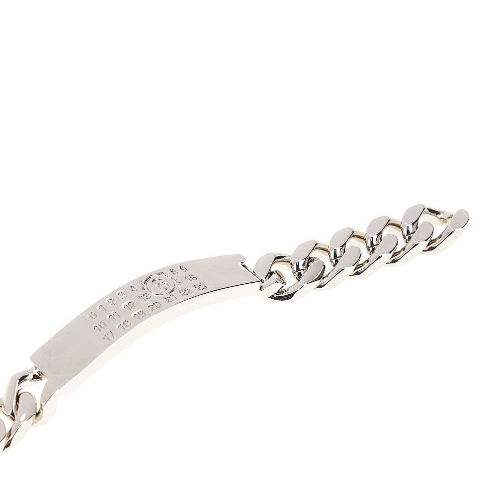 Bracciale con placchetta logo