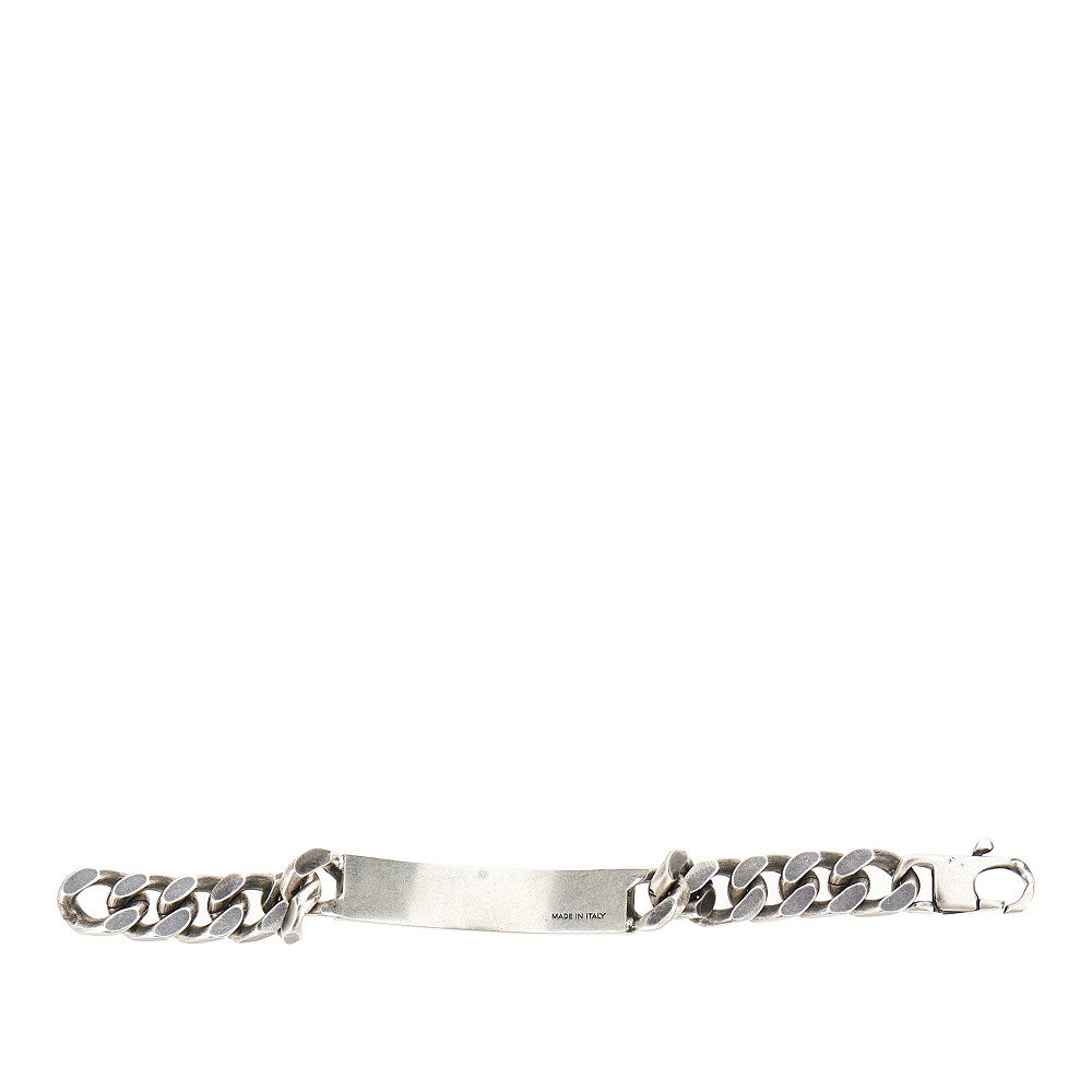 Bracciale con placchetta logo