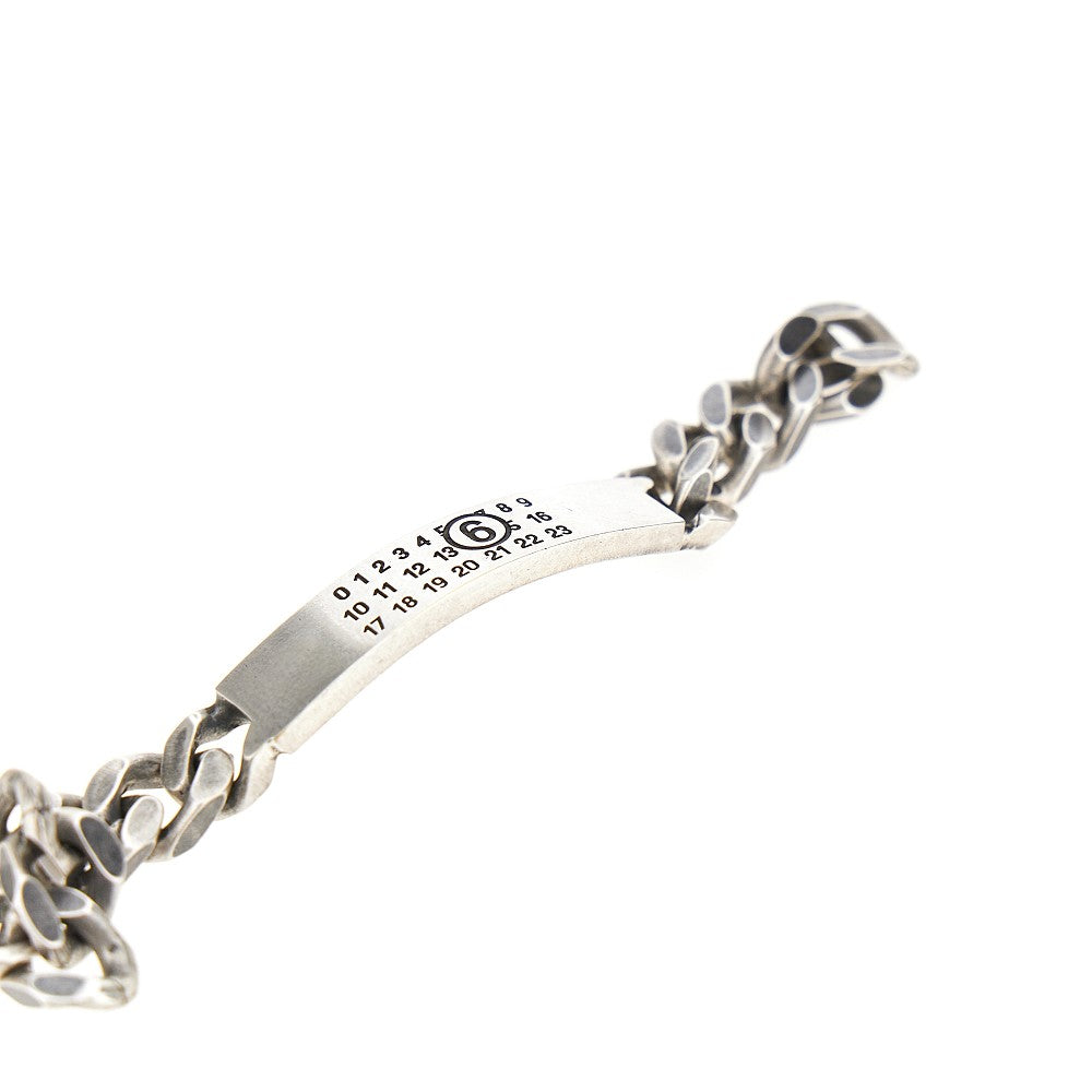 Bracciale con placchetta logo
