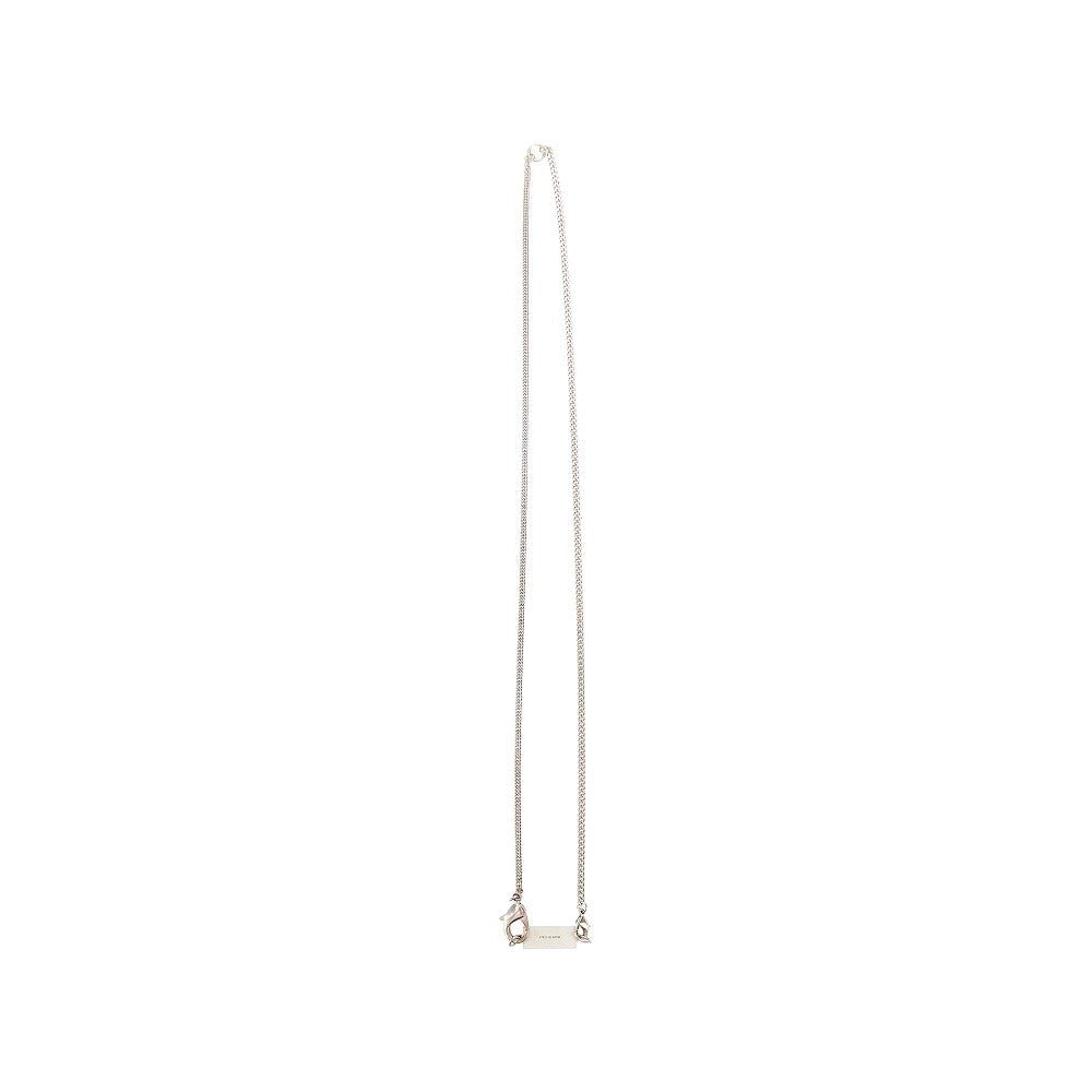 Collana con targhetta logo
