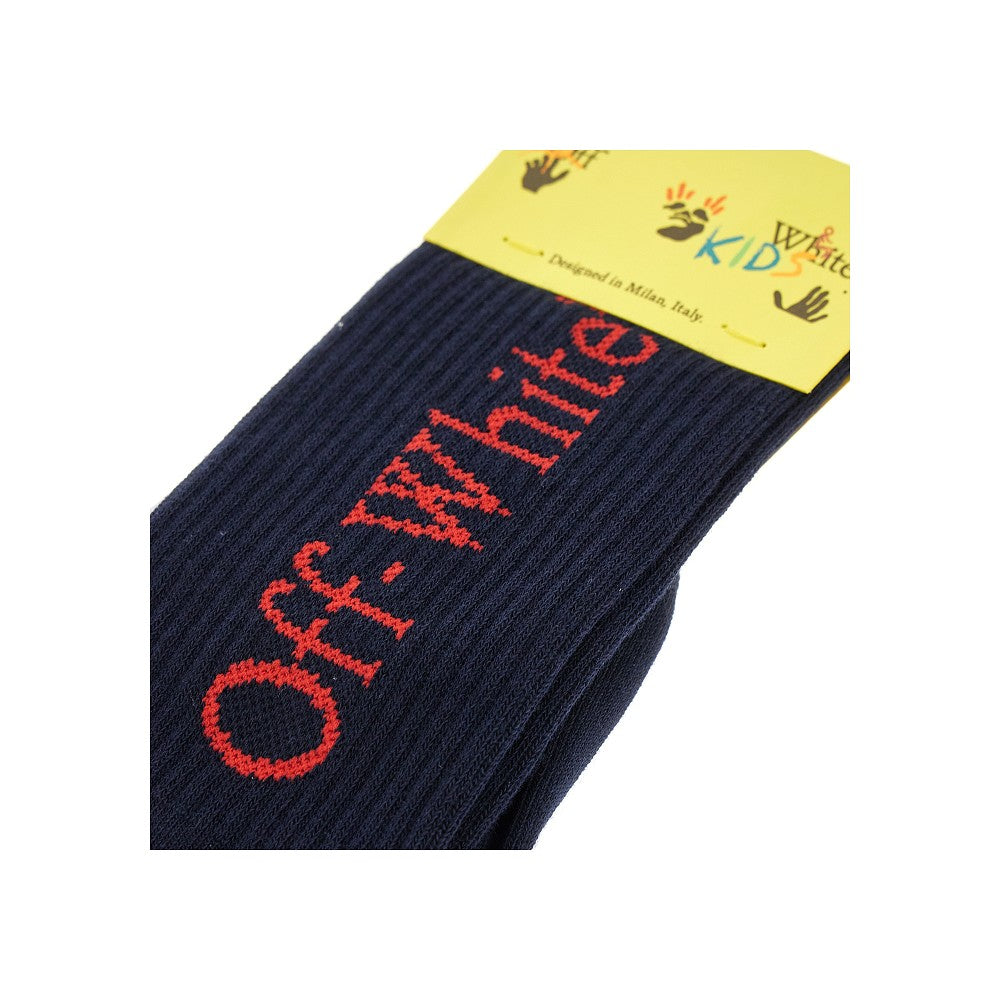Long sport socks with logo