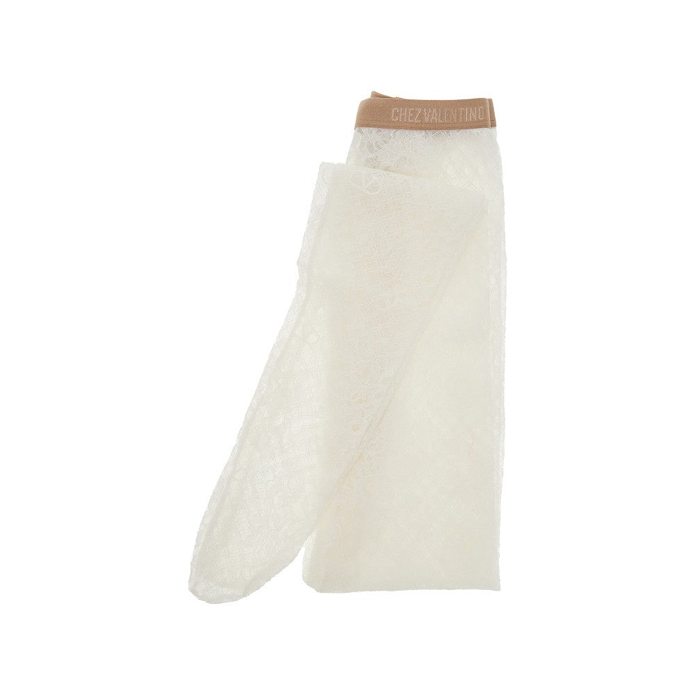 Rebrodè lace tights